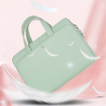 C81-14-14.6 Inch Computer Bag Portable Notebook Bag with Zipper Laptop Accessories Storage Bag