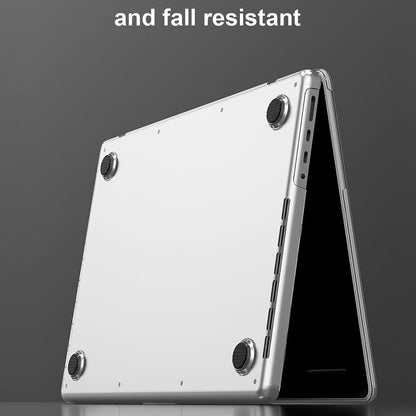 BENWIS MP-CHC For MacBook Pro 14 inch (2026) A3427 A3426 / (2025) A3434 A3112 A3185 A3401 / (2024) A2918 A2992 / (2023) A2779 / (2022) / (2021) A2442 Crystal Clear PC Case Shockproof Laptop Shell