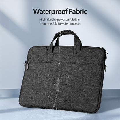 DUX DUCIS LBJB Series 14-15.4 Inch Notebook Pouch Waterproof Laptop Handbag with Shoulder Strap