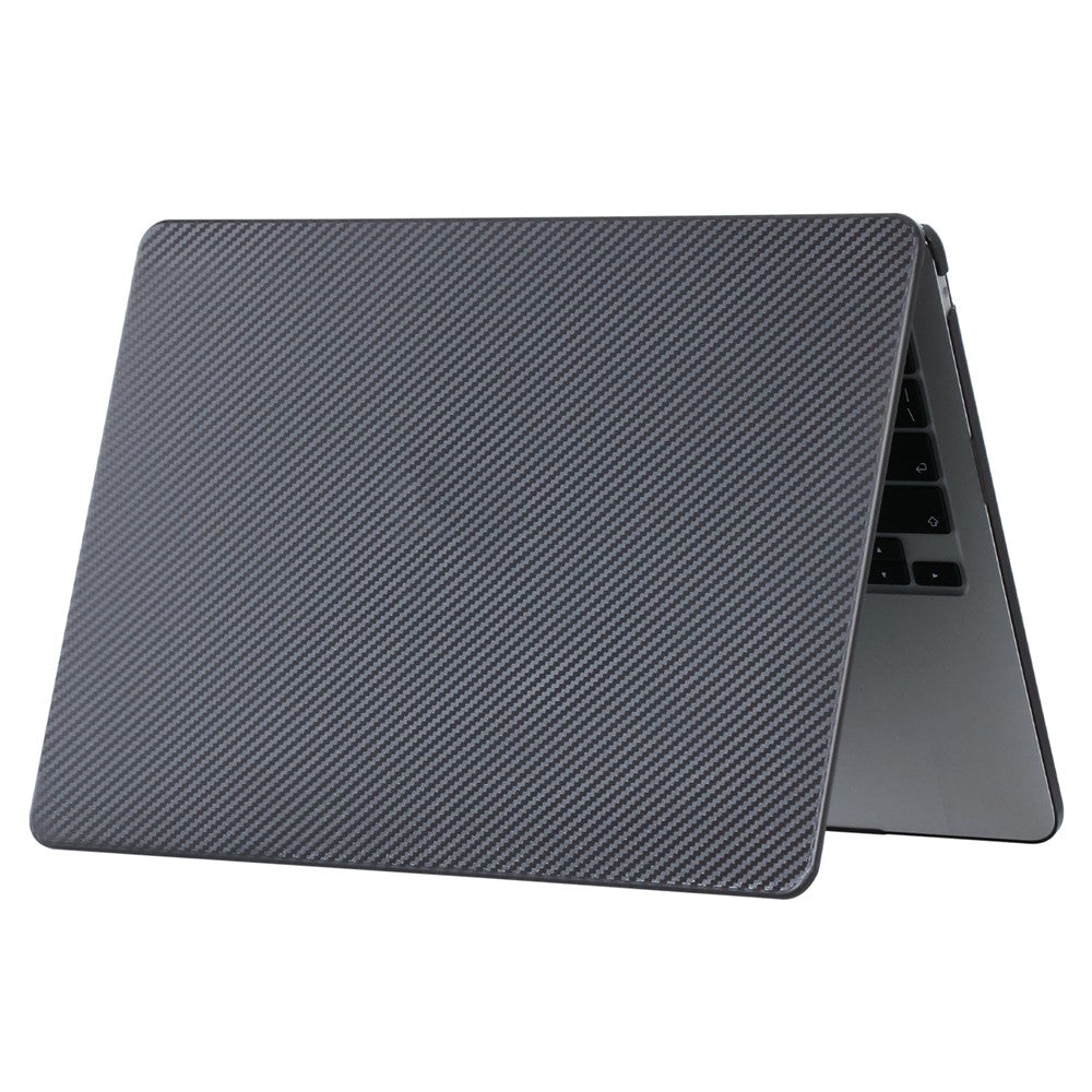 For MacBook Air 15 inch (2026) A3448 / (2025) A3241 / (2024) A311 / (2023) A2941 Case Carbon Fiber Texture Plastic Laptop Cover