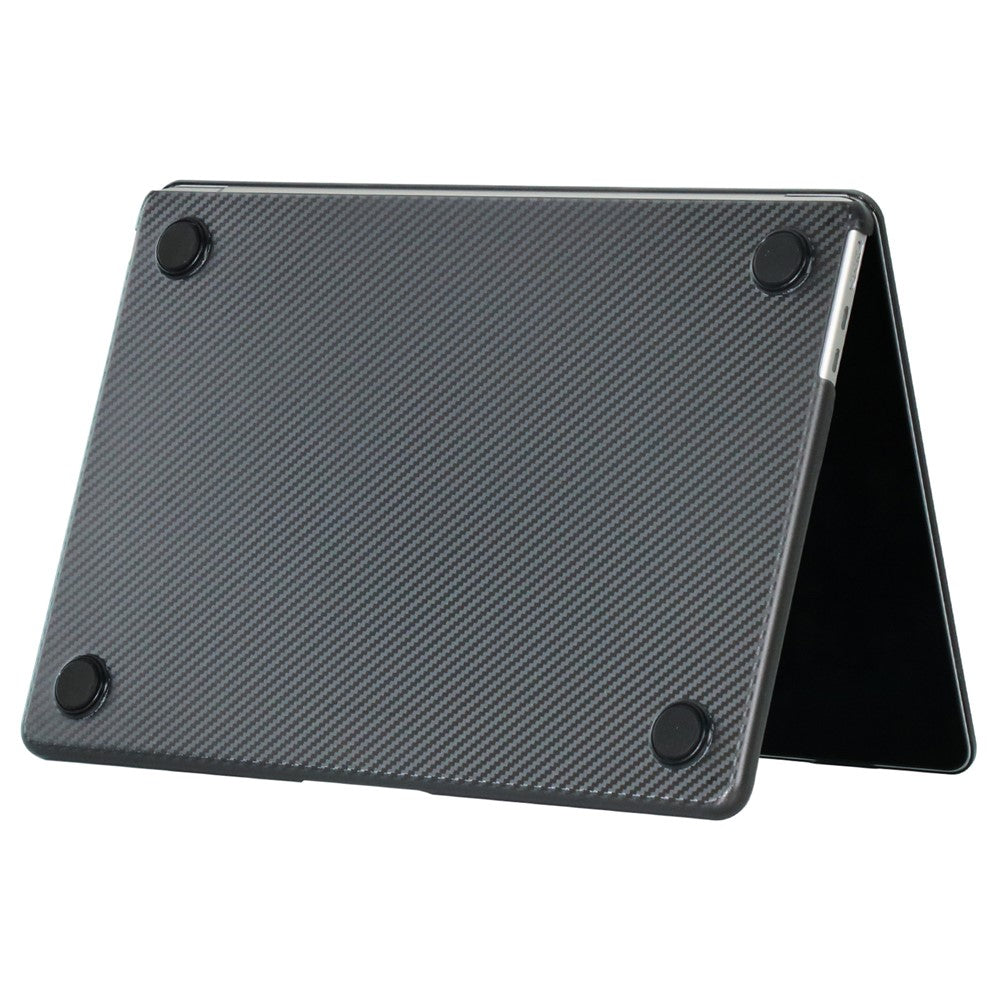 For MacBook Air 15 inch (2026) A3448 / (2025) A3241 / (2024) A311 / (2023) A2941 Case Carbon Fiber Texture Plastic Laptop Cover