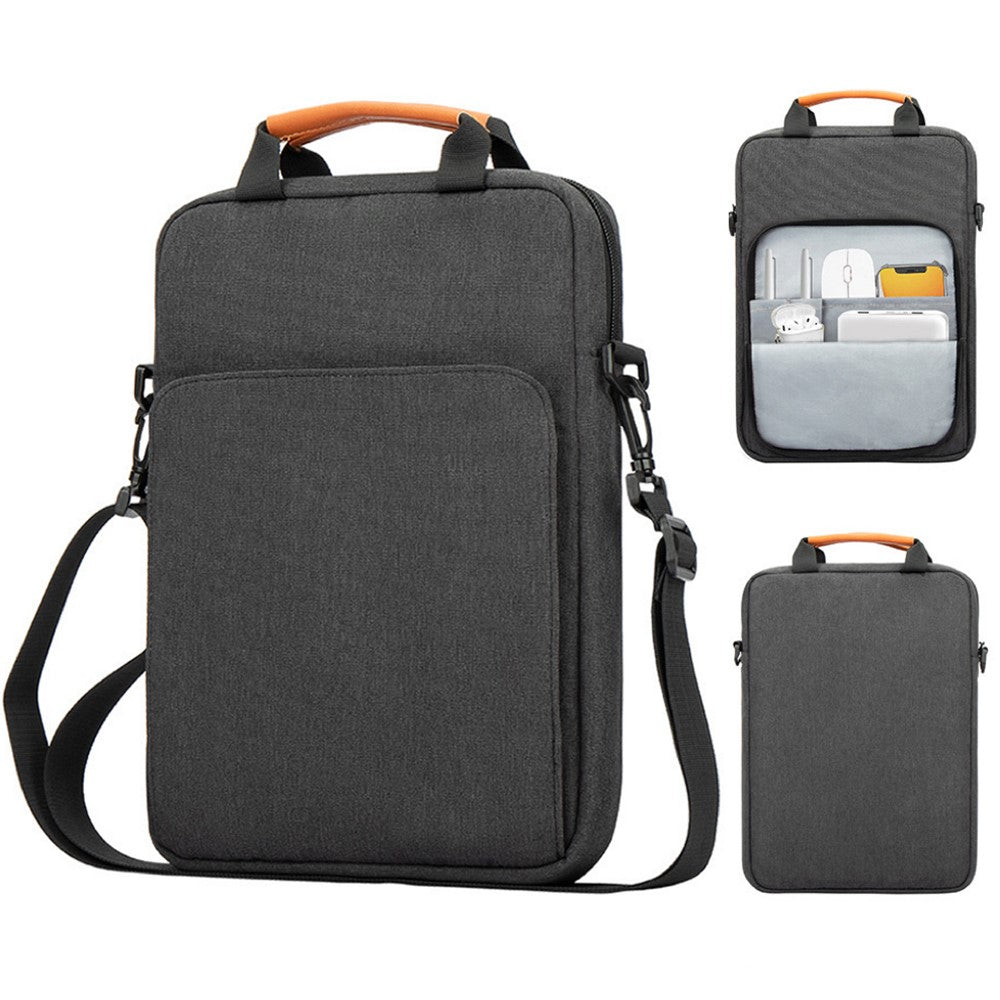 9-11inch Tablet Vertical Carrying Bag Oxford Cloth Shockproof Tablet PC Handbag Crossbody Bag