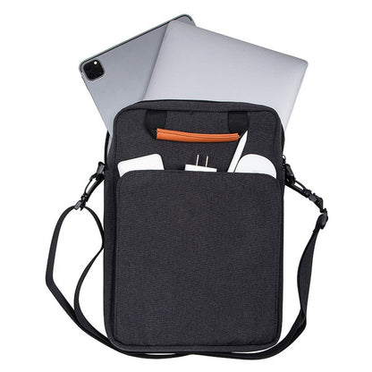 9-11inch Tablet Vertical Carrying Bag Oxford Cloth Shockproof Tablet PC Handbag Crossbody Bag