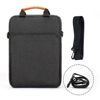 Vertical Carrying Bag for 13.3 Inch Laptop Oxford Cloth Shockproof Handbag Crossbody Bag