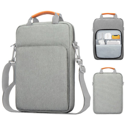 Vertical Carrying Bag for 13.3 Inch Laptop Oxford Cloth Shockproof Handbag Crossbody Bag