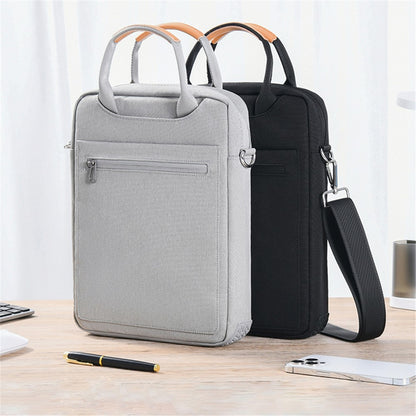 12.9-Inch Laptop Handbag Tablet PC Storage Pouch Briefcase Oxford Cloth Shoulder Bag