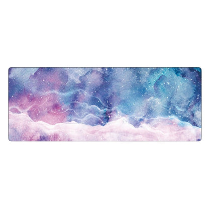 DLS-001 800x300x2mm Creative Mouse Pad Pattern Design Computer Desk Mat Single Side Locked Edge