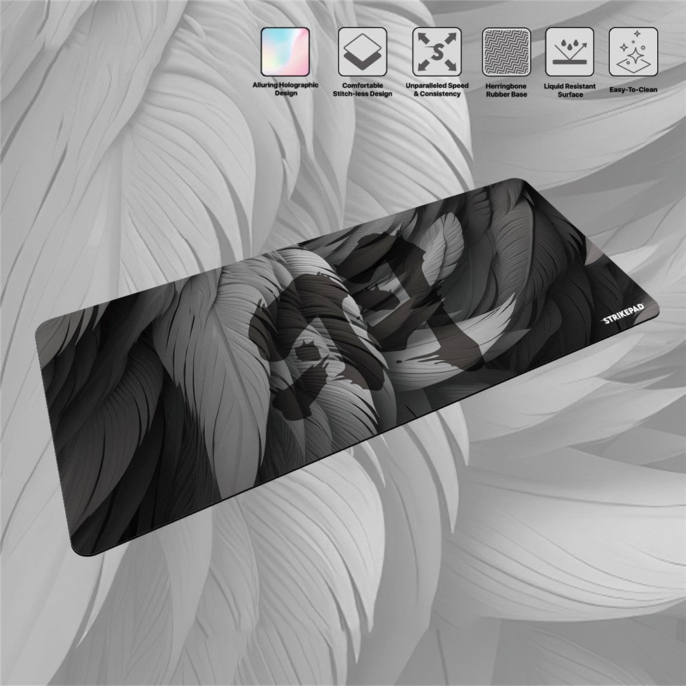 TEEVO STRIKEPAD MST901 Mouse Pad 900x400mm Large Gaming Surface Holographic Design Mousepad