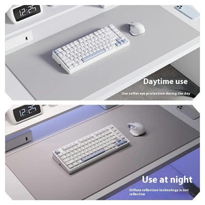 40 x 90cm Waterproof Stain Resistant Mouse Mat 1.7mm PU Leather Gaming Mouse Pad for Home / Office
