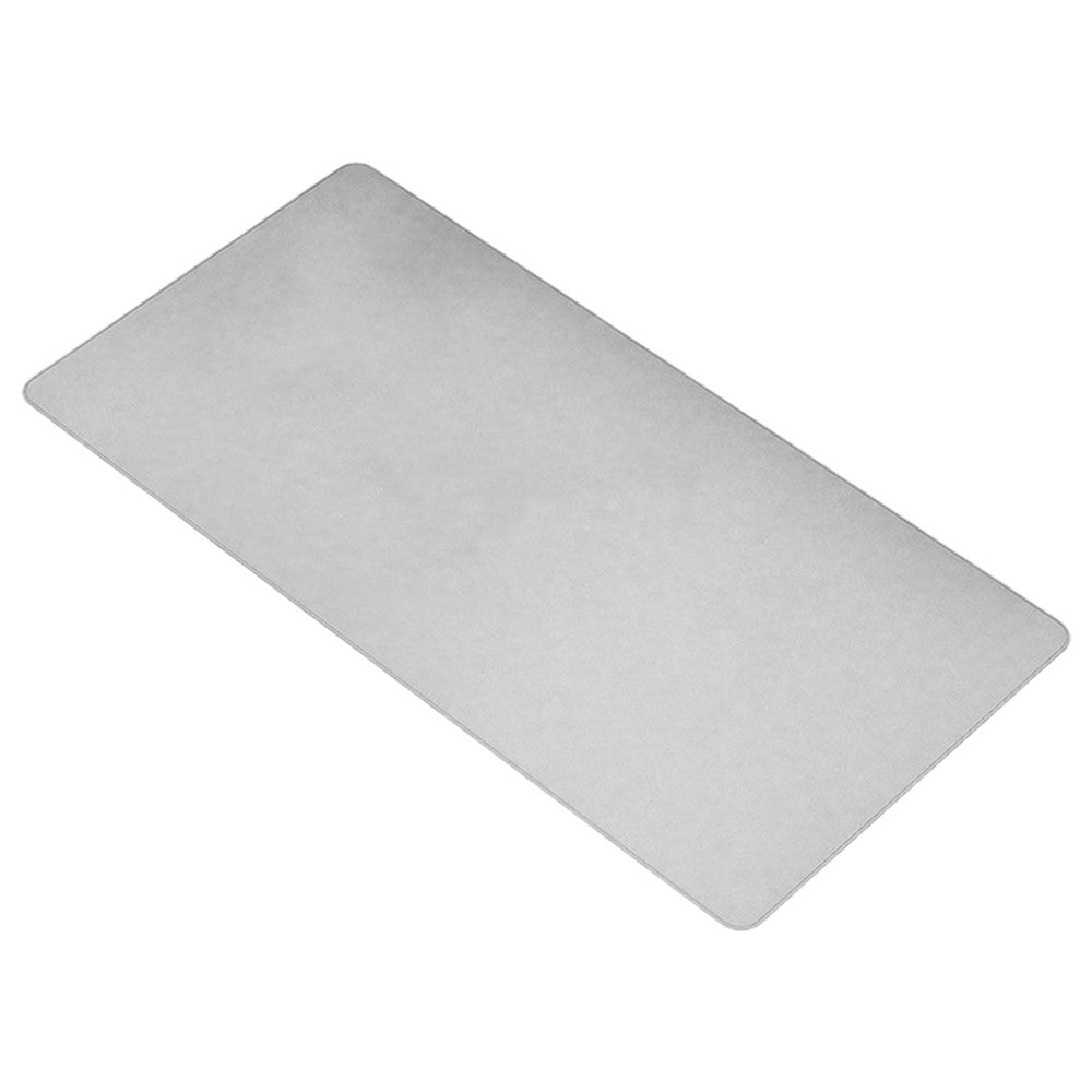 Double-Sided Leather Desk Pad 40 x 90cm Waterproof Mouse Pad for Office / Home with Leather Strap