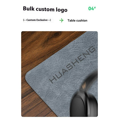 40 x 80cm Waterproof Leather Mouse Pad Double-Sided Desk Mat for Home / Office