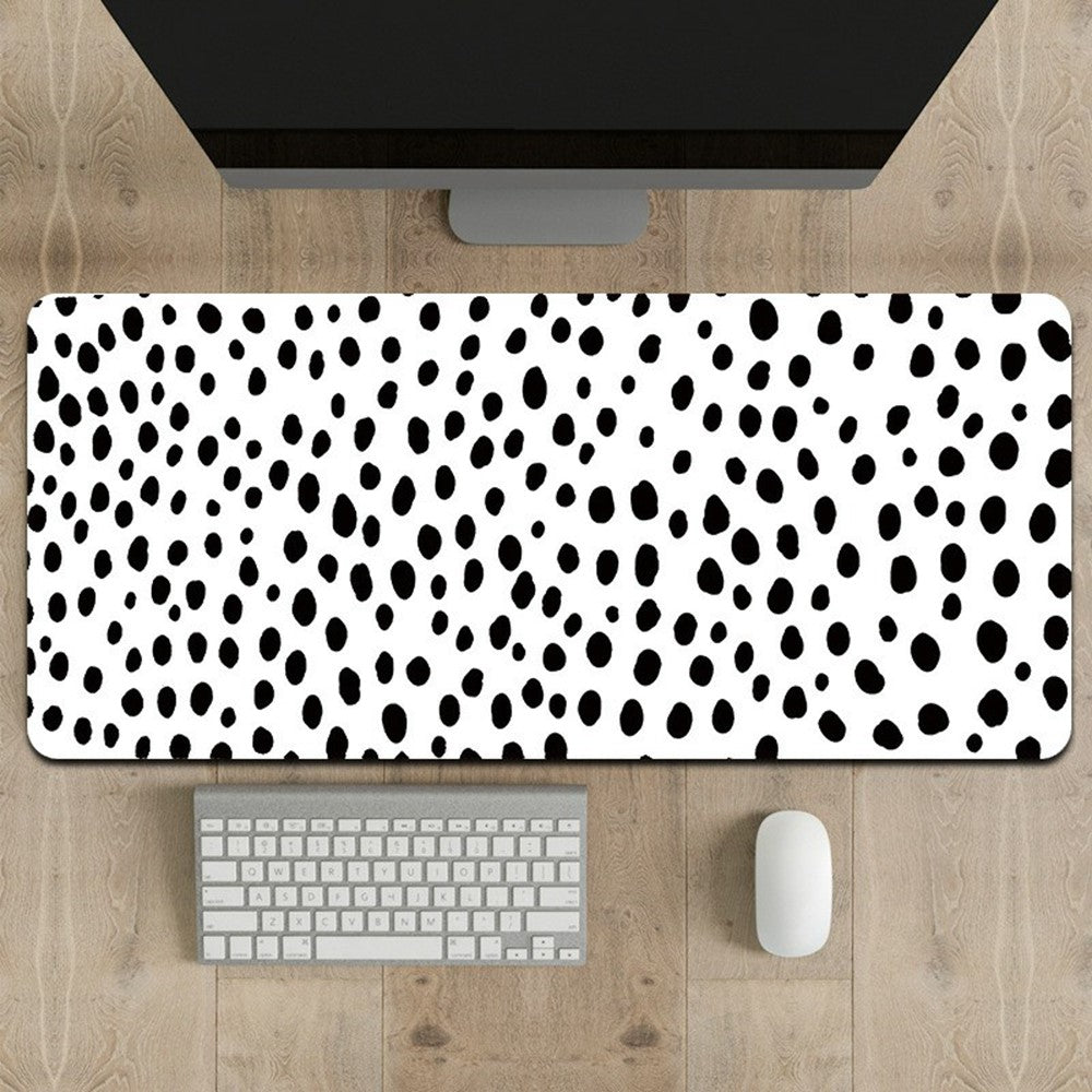 300 x 800 x 2mm Stitched Edge Mouse Pad Computer Desktop Rubber Mouse Mat Creative Pattern for Home / Office