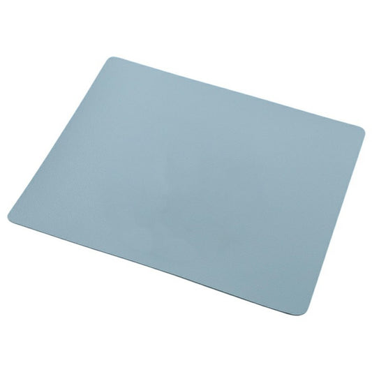 634 Dual-Sided Leather Desk Pad 26 x 21cm Mouse Mat Non-Slip Waterproof for Office / Home