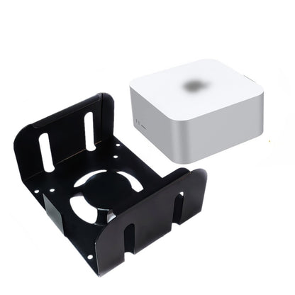 Wall Mount Bracket for Mac mini (2024) (M4 / M4 Pro) Metal Desktop Stand Under Desk Mount Holder