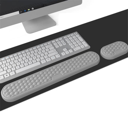Memory Foam Wrist Rest Pad Anti-slip Wrist Support Pads for Mouse and Keyboard
