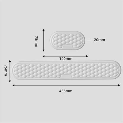 Memory Foam Wrist Rest Pad Anti-slip Wrist Support Pads for Mouse and Keyboard