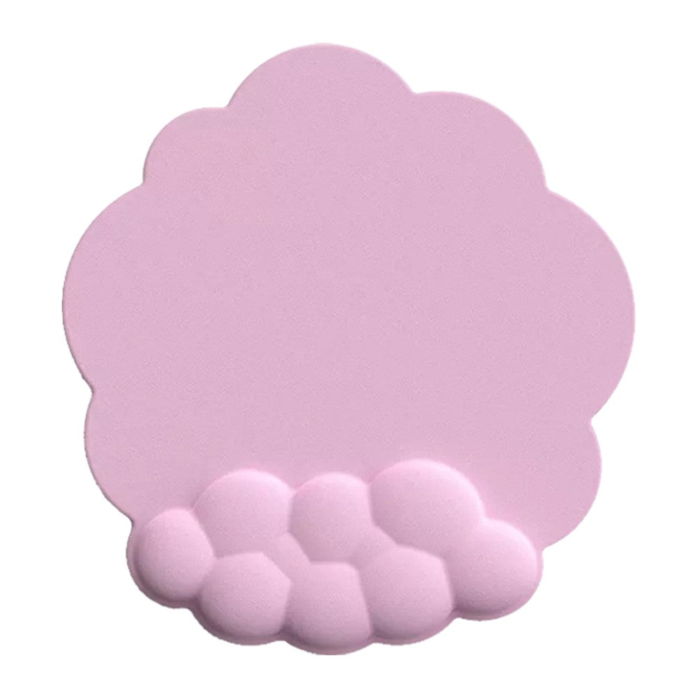 Wrist Rest Design Cloud Shape Mouse Pad Leather Anti-slip Mouse Pad