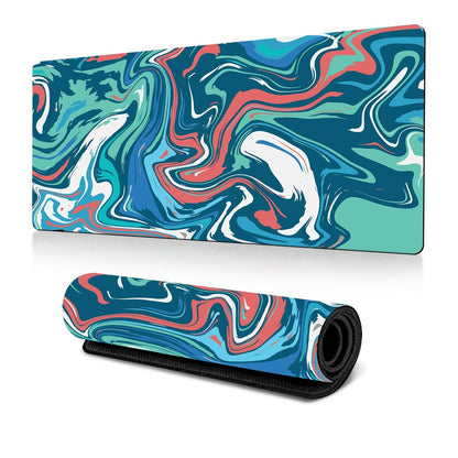 400*900*3mm Abstract Pattern Large Mouse Pad Rubber Desktop Mat