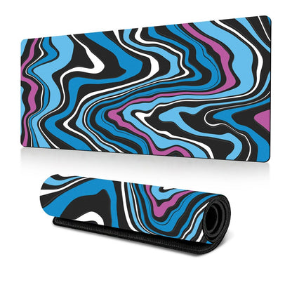 400*900*3mm Abstract Pattern Large Mouse Pad Rubber Desktop Mat
