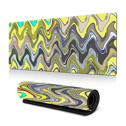 400*900*3mm Abstract Pattern Large Mouse Pad Anti-skid Rubber Desktop Mat