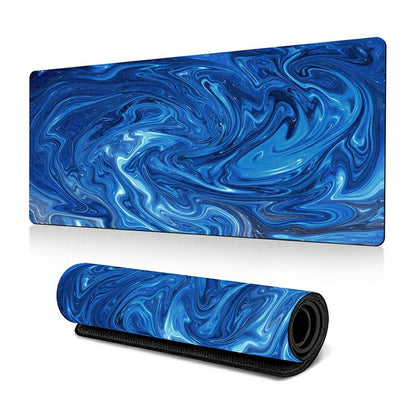 400*900*3mm Abstract Pattern Large Mouse Pad Anti-skid Rubber Desktop Mat