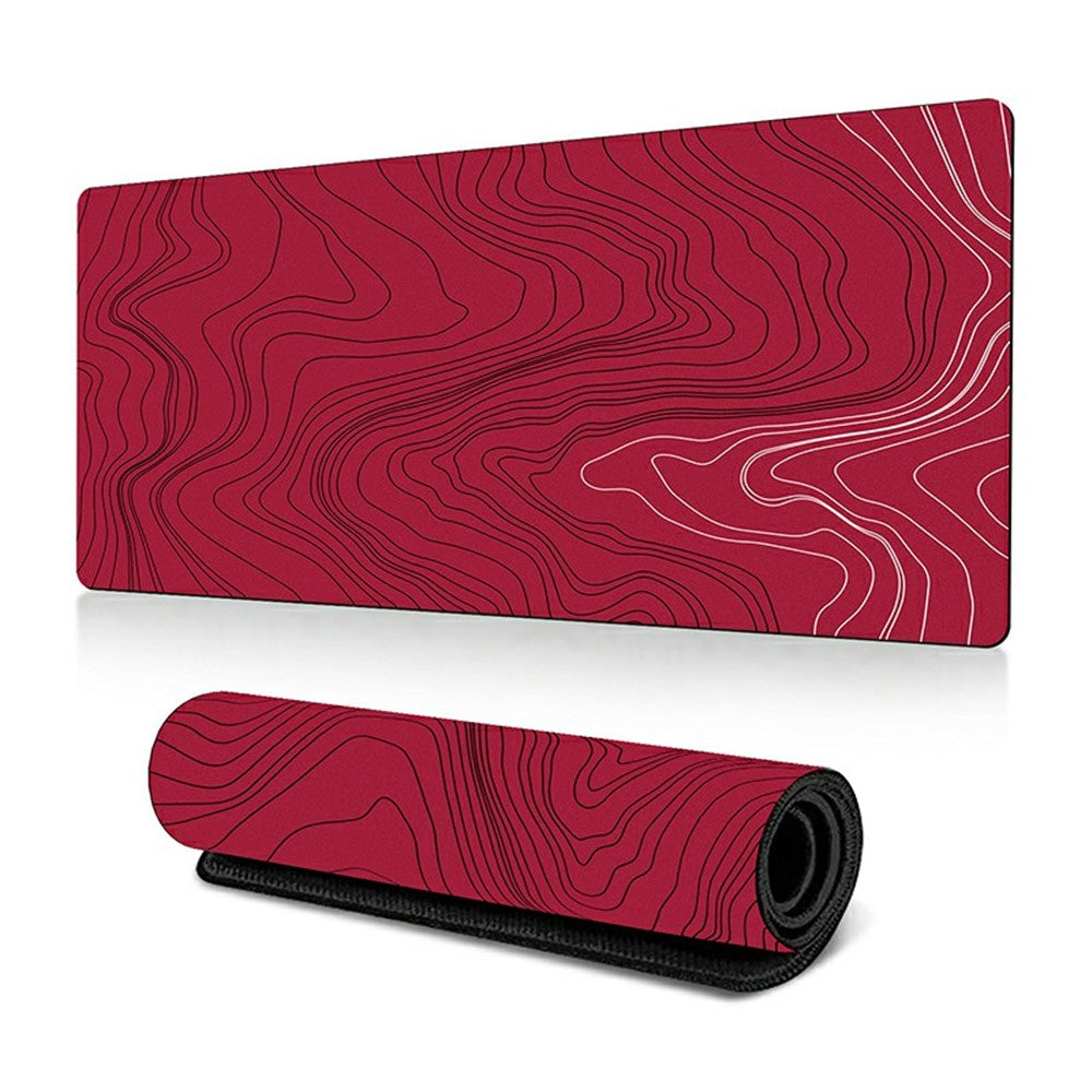 400*900*3mm Abstract Pattern Large Mouse Pad Anti-skid Rubber Desktop Mat