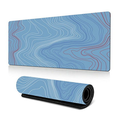400*900*3mm Abstract Pattern Large Mouse Pad Anti-skid Rubber Desktop Mat