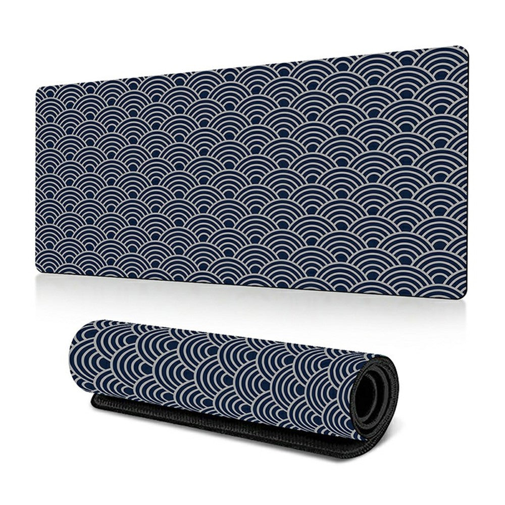 400*900*2mm Abstract Texture Pattern Large Mouse Pad Rubber Desktop Mat