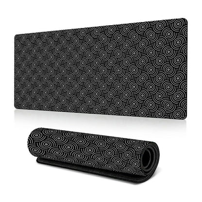 400*900*2mm Abstract Texture Pattern Large Mouse Pad Rubber Desktop Mat