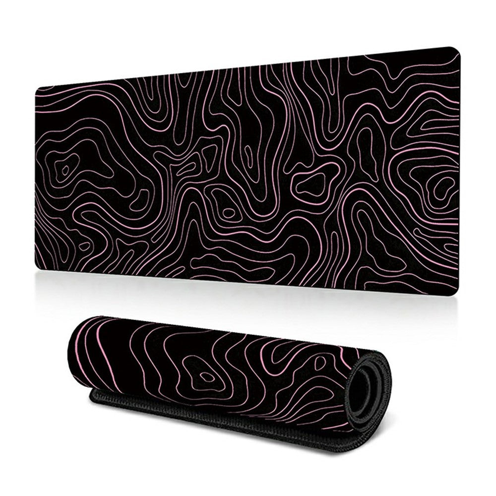 400*900*2mm Abstract Texture Pattern Large Mouse Pad Rubber Desktop Mat