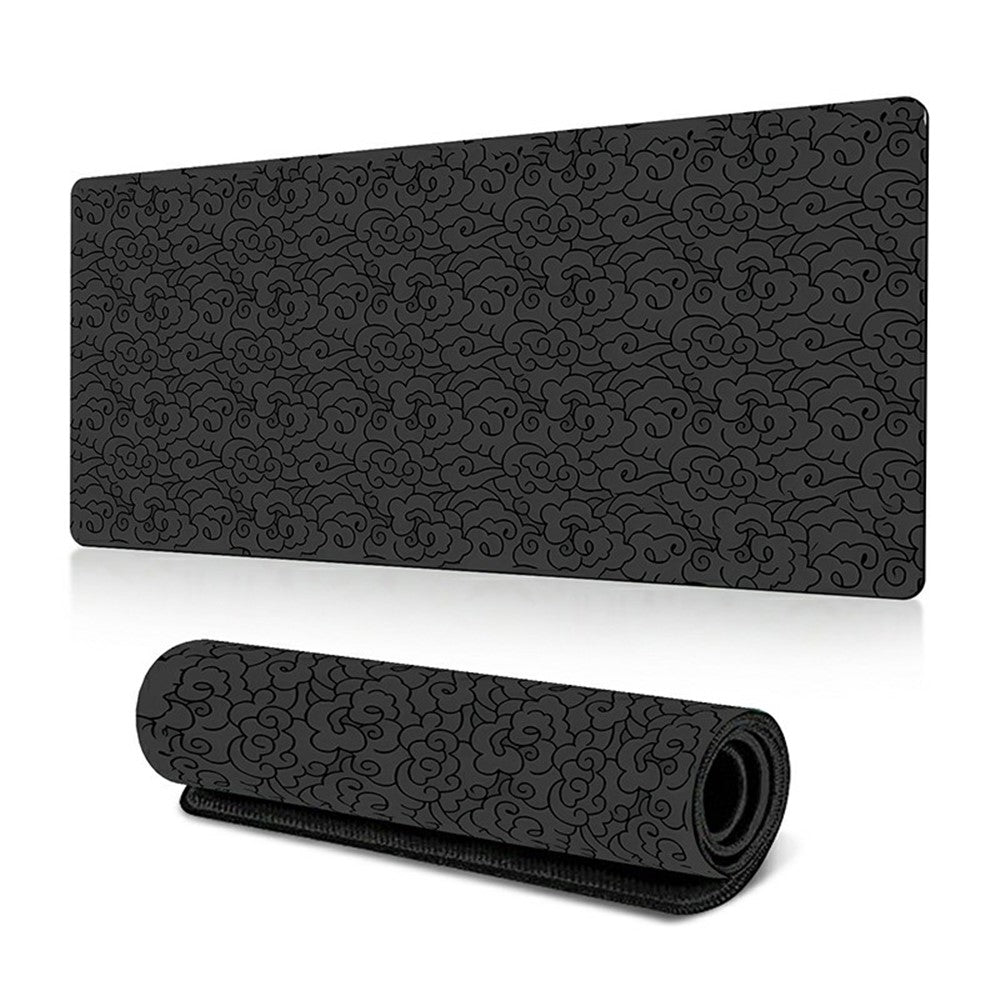 400*900*2mm Abstract Texture Pattern Large Mouse Pad Rubber Desktop Mat