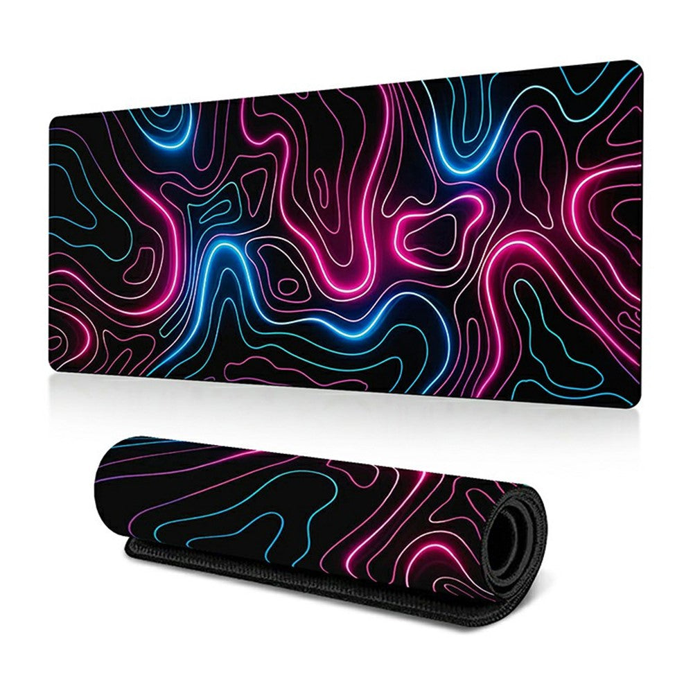 400*900*2mm Abstract Texture Pattern Large Mouse Pad Rubber Desktop Mat
