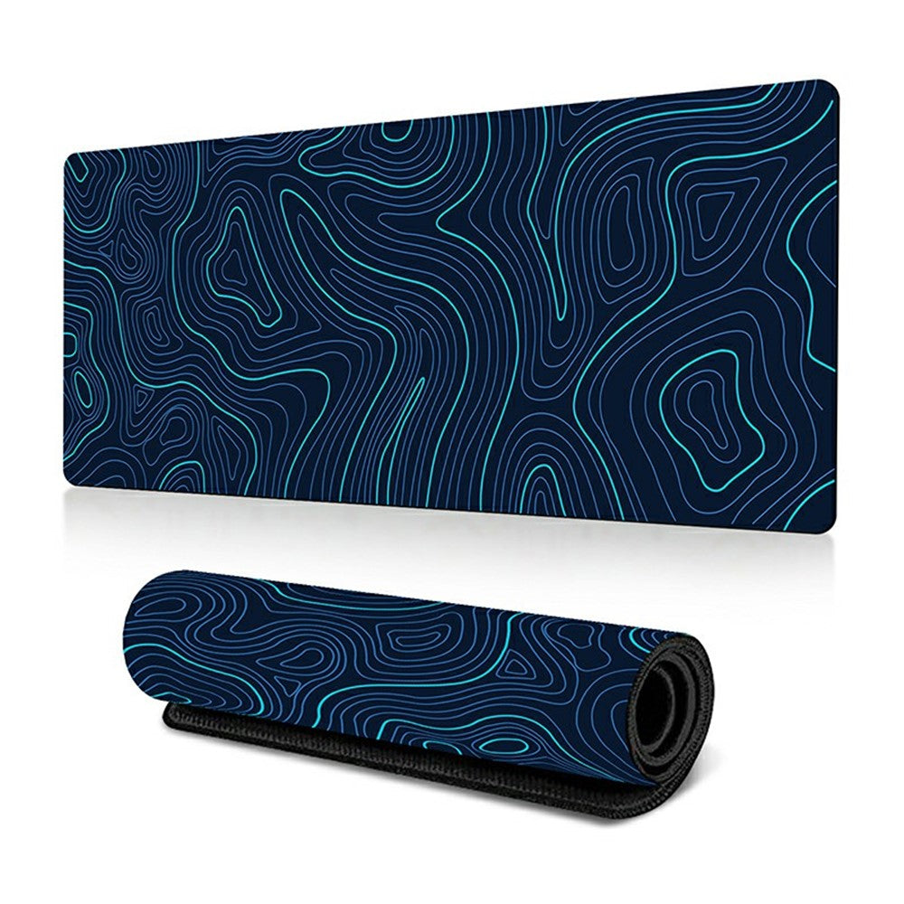 400*900*2mm Abstract Texture Pattern Large Mouse Pad Rubber Desktop Mat