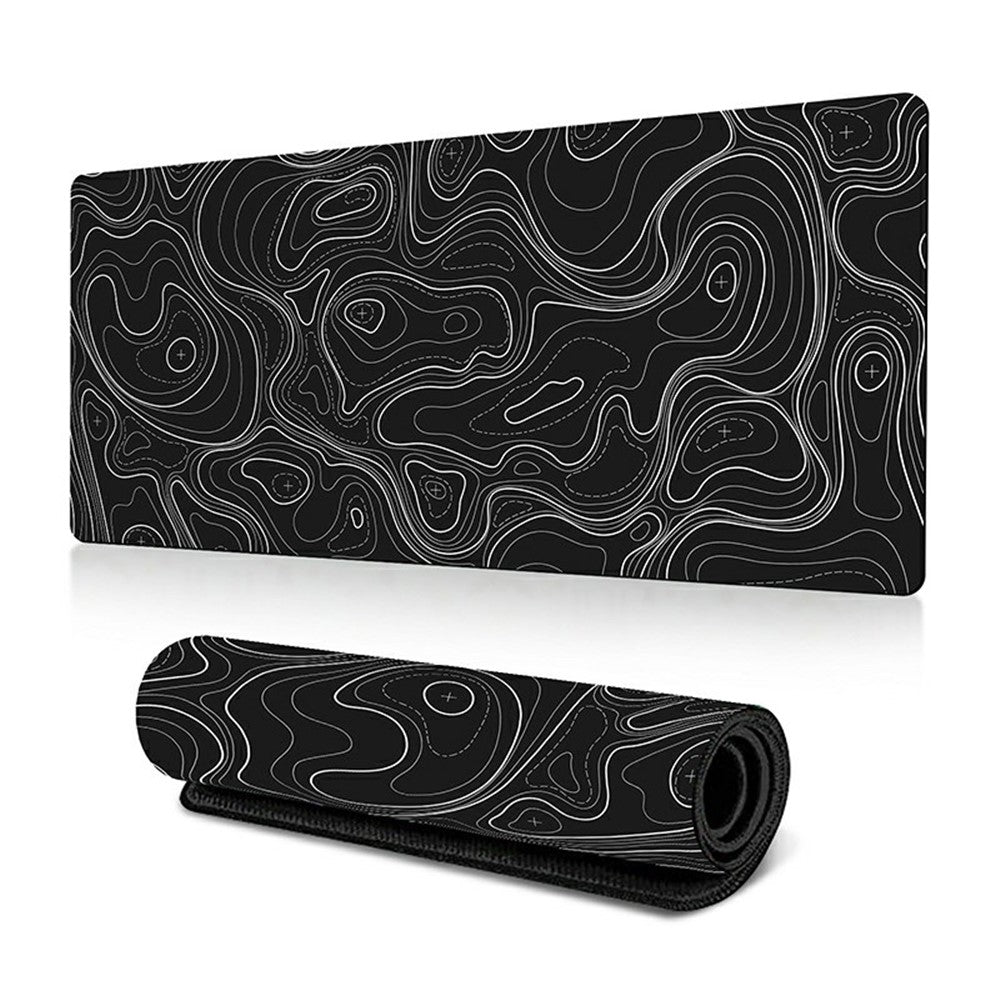 400*900*2mm Abstract Pattern Large Mouse Pad Rubber Computer Desktop Mat