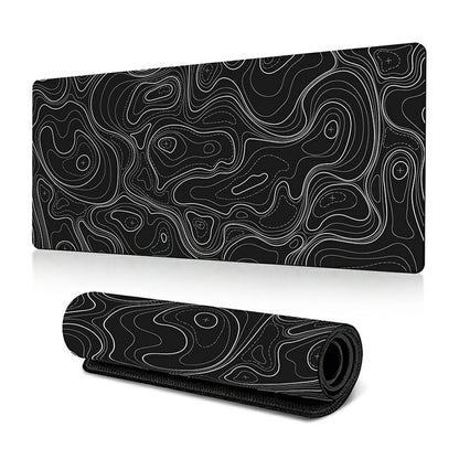 400*900*2mm Abstract Pattern Large Mouse Pad Rubber Computer Desktop Mat