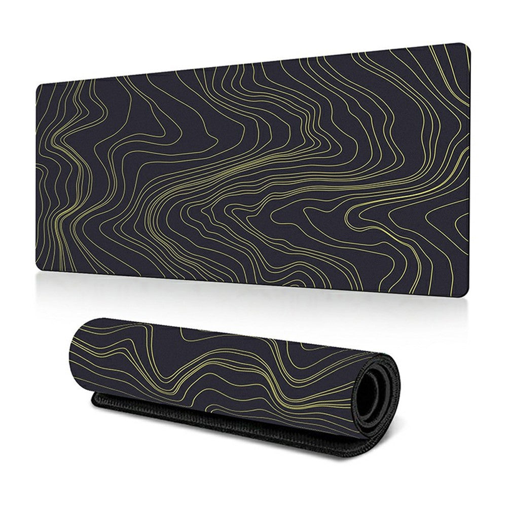 400*900*2mm Abstract Pattern Large Mouse Pad Rubber Computer Desktop Mat
