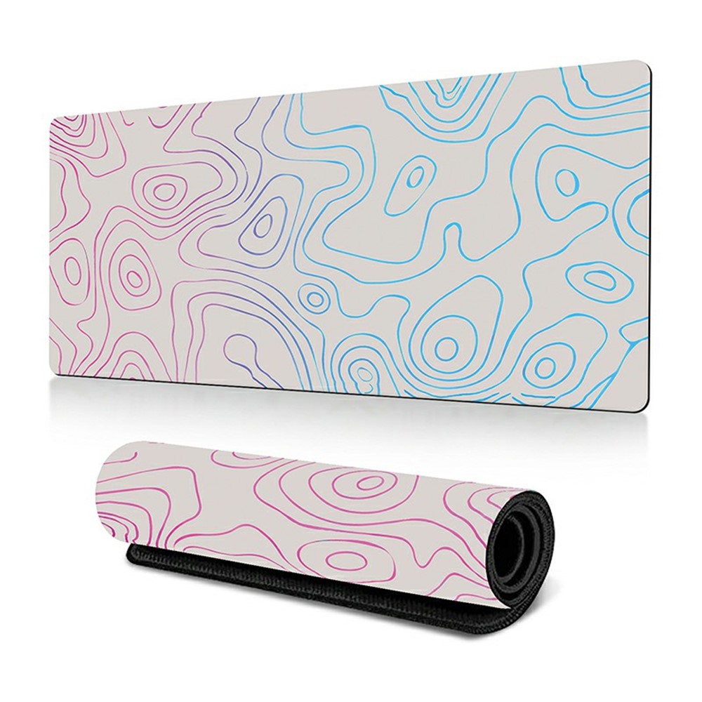 400*900*2mm Abstract Pattern Large Mouse Pad Rubber Computer Desktop Mat