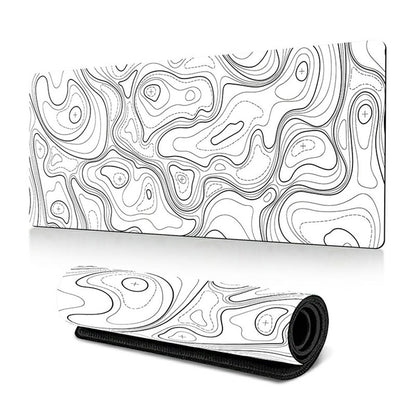 400*900*2mm Abstract Pattern Large Mouse Pad Rubber Computer Desktop Mat