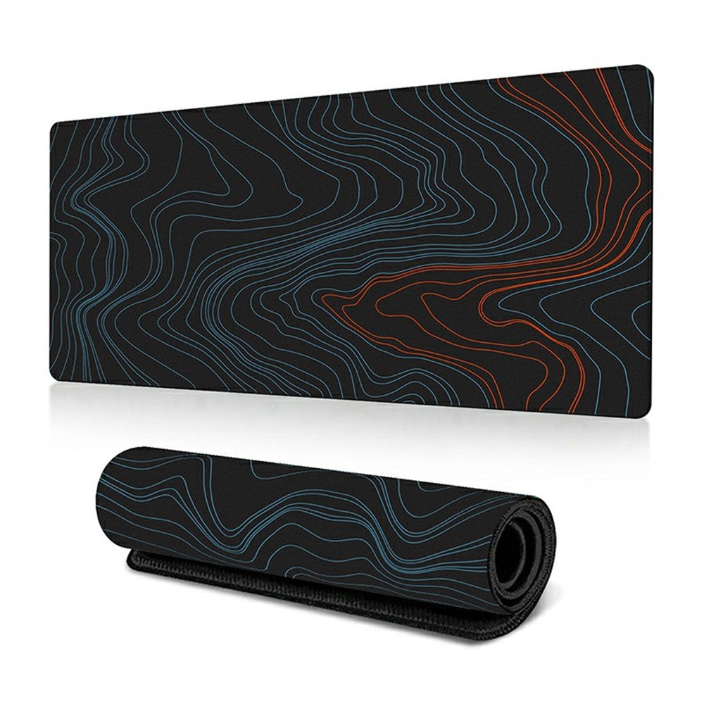 400*900*2mm Abstract Pattern Large Mouse Pad Rubber Computer Desktop Mat