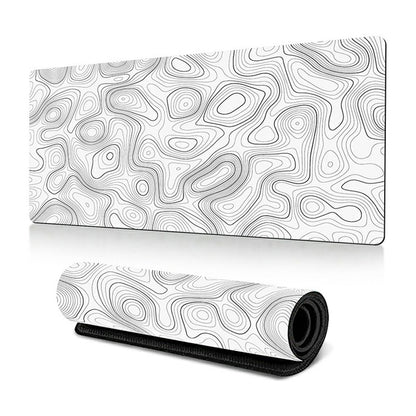 400*900*2mm Abstract Pattern Large Mouse Pad Rubber Computer Desktop Mat