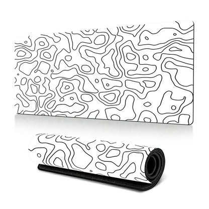 400*900*2mm Abstract Pattern Large Mouse Pad Rubber Computer Desktop Mat