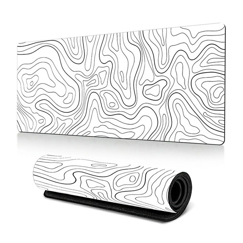 400*900*3mm Abstract Pattern Large Mouse Pad Thermal Transfer Printing Desktop Mat