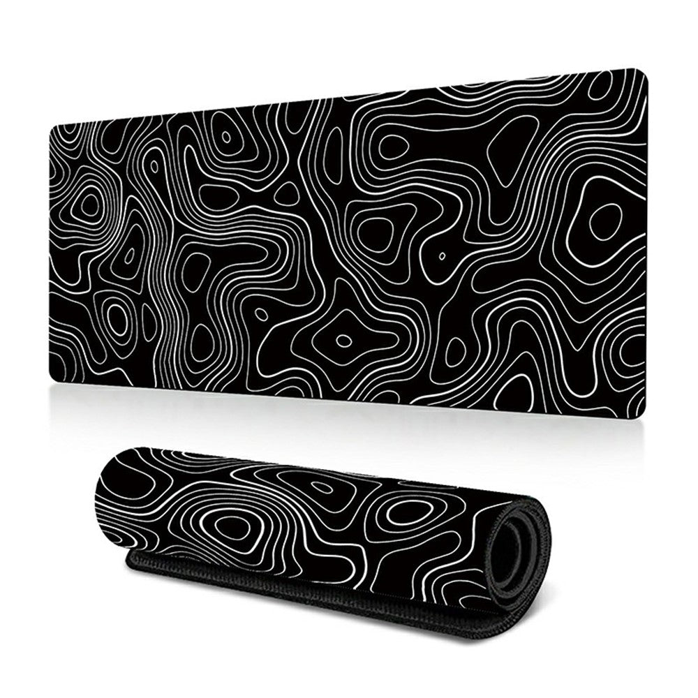400*900*3mm Abstract Pattern Large Mouse Pad Thermal Transfer Printing Desktop Mat