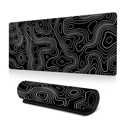 400*900*3mm Abstract Pattern Large Mouse Pad Thermal Transfer Printing Desktop Mat