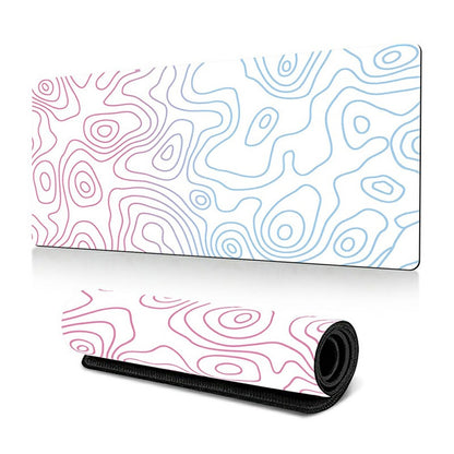 400*900*3mm Abstract Pattern Large Mouse Pad Thermal Transfer Printing Desktop Mat