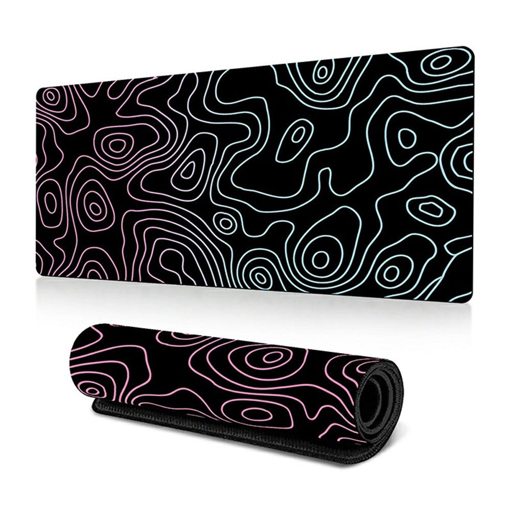 400*900*3mm Abstract Pattern Large Mouse Pad Thermal Transfer Printing Desktop Mat
