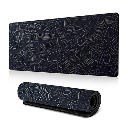 400*900*3mm Abstract Pattern Large Mouse Pad Thermal Transfer Printing Desktop Mat