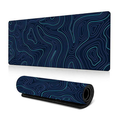 400*900*3mm Abstract Pattern Large Mouse Pad Thermal Transfer Printing Desktop Mat