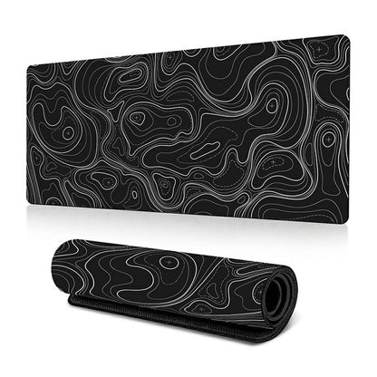 400*900*3mm Large Mouse Pad Thermal Transfer Printing Abstract Pattern Desktop Mat