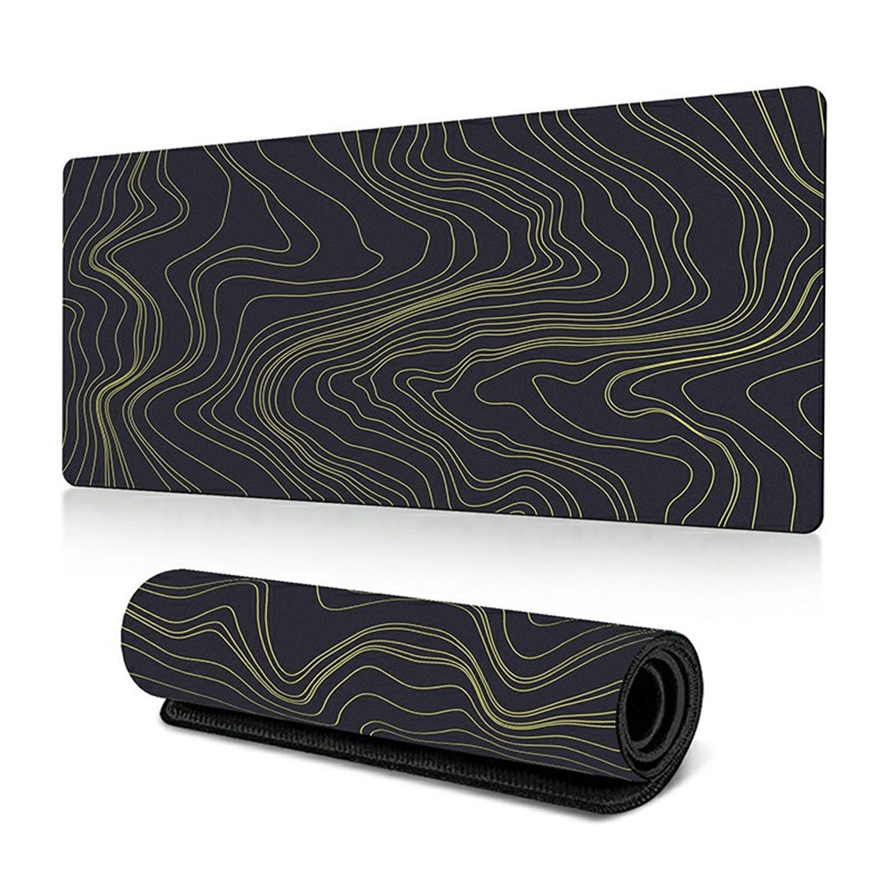 400*900*3mm Large Mouse Pad Thermal Transfer Printing Abstract Pattern Desktop Mat